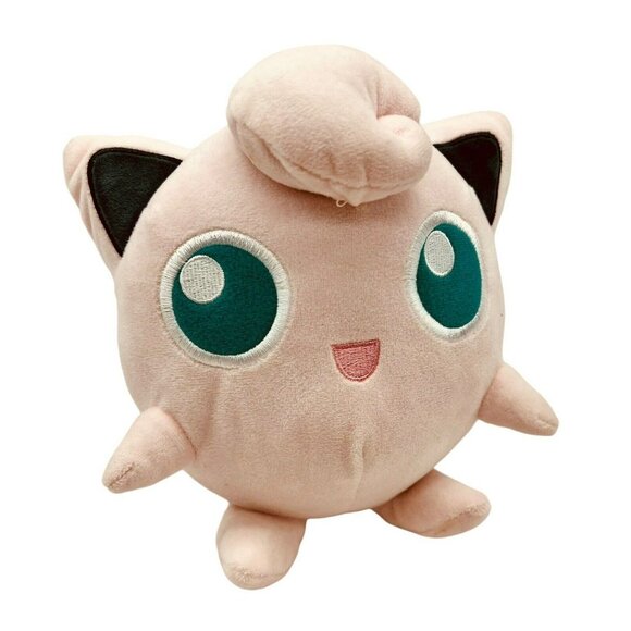 Pokemon Jigglypuff Plush 7 inch Soft Stuffed Toy 2022 Nintendo - Picture 1 of 6